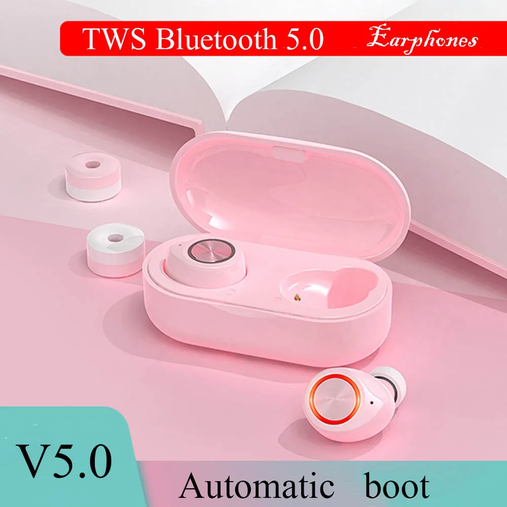 TW60 TWS Bluetooth 5,0 наушники, беспроводные наушники, стерео спортивные наушники, микрофон, гарнитура, игровая гарнитура, рождественский подарок