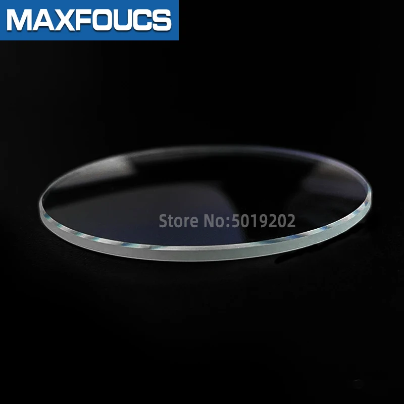 Plat - Epaisseur 1.5 MM - Diamètre 50 MM, Verre, Optique, Lentille, de Montre, d