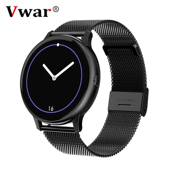 

Vwar Full Touch Smart Watch Women Waterproof Bracelet ECG Heart Rate Monitor Sleep Monitoring Smartwatch Men Connect IOS Android