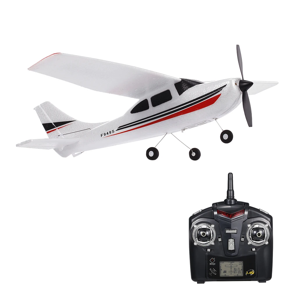 Оригинальный Wltoys F949 обновленный F949S радиоуправляемый самолет 2 4G 3CH EPP миниатюрный