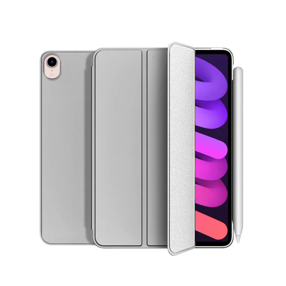 Sleek Tri-Fold Magnetic PU Leather Tablet Case