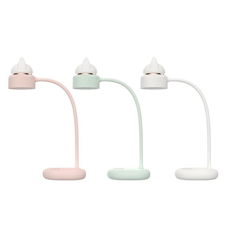 Cute Cat Table Lamp Silicone USB Charging Night Light LED Table Lamp Dimmable for Bedroom / Bed Head