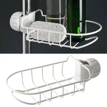 

Practical Sink Sponge Rack Draining Towel Soap Storage Kitchen Organizer Kitchen Holder Stuff Rack Dish Cooked F4D7