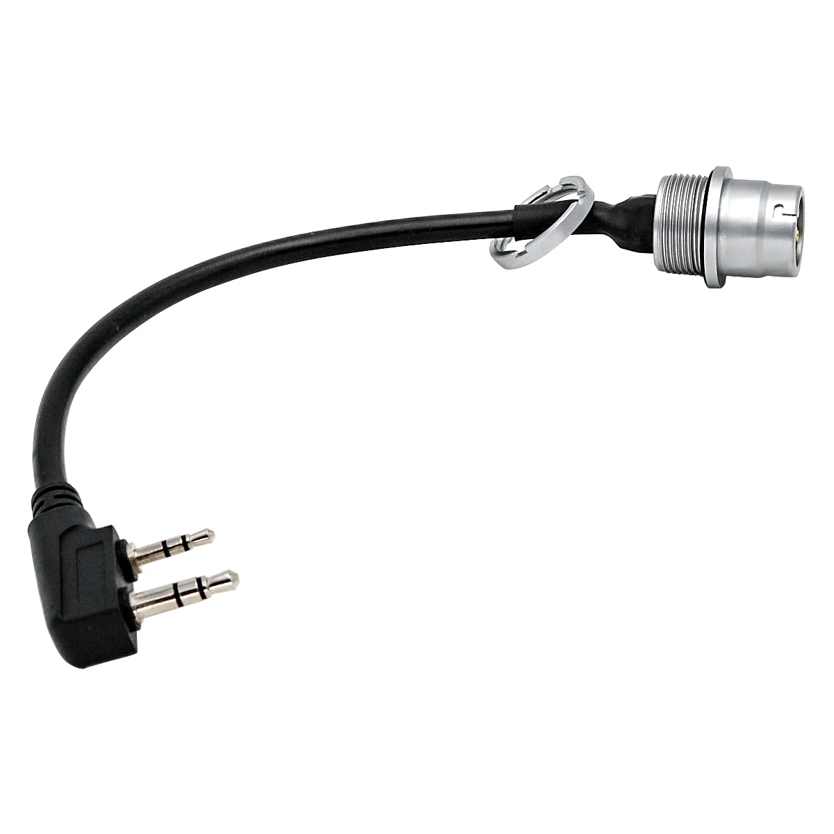 U-283/U 6 pin plug turn to kenwod socket adapter for AN/PRC 152 / PRC 148 Harris dummy radio case walkie-talkie DIY connector