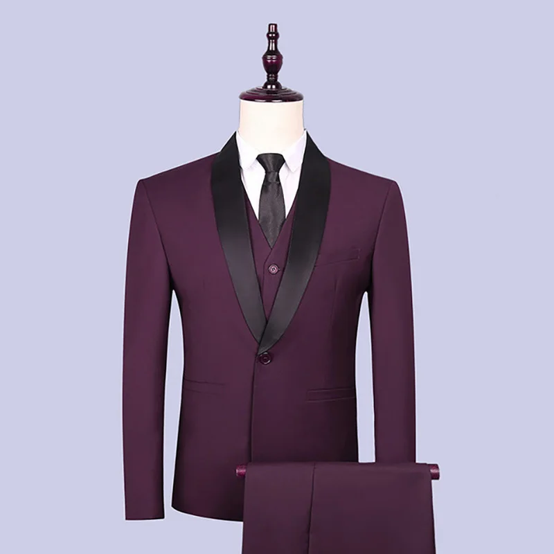 3Pcs Mens Suits Slim Winter/Autumn Blazer Female Western Jacket Single Breasted New Casual Plus Size Mens Suits with Pants+Vest 3Pcs Mens Suits Slim Winter/Autumn Blazer Female Western Jacket Single Breasted New Casual Plus Size Mens Suits with Pants+Vest