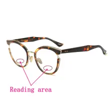 MINCL, круглая оправа, очки для чтения для мужчин и женщин, прозрачные линзы, очки для глаз, дальнозоркость, двойной светильник, очки для чтения, очки NX