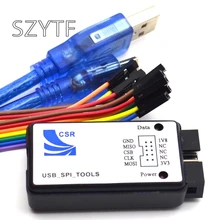 Csr bluetooth queimador usb para spi downloader ferramentas de produção chip módulo bluetooth com software de desenvolvimento