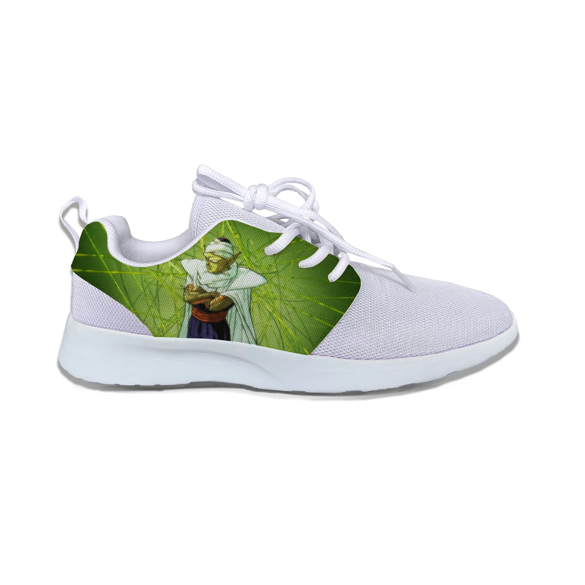Piccolo2 Dragon Ball Z Piccolo/Лидер продаж; Потрясающие классические детские спортивные кроссовки; повседневные дышащие кроссовки с 3D принтом; подарок для мальчиков и девочек - Цвет: Piccolo2