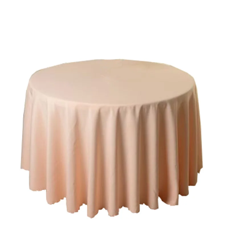  Round Tablecloth Wedding White Hotel Table Cloth Table Cover Overlay tapetes nappe mariage Tableclo