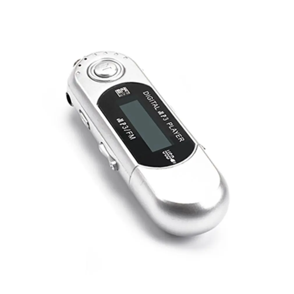 

Portable Mini USB Flash MP3 Player LCD Screen Support Flash 32GB TF Card Slot Digital mp3 music player FM Radio + Earphone