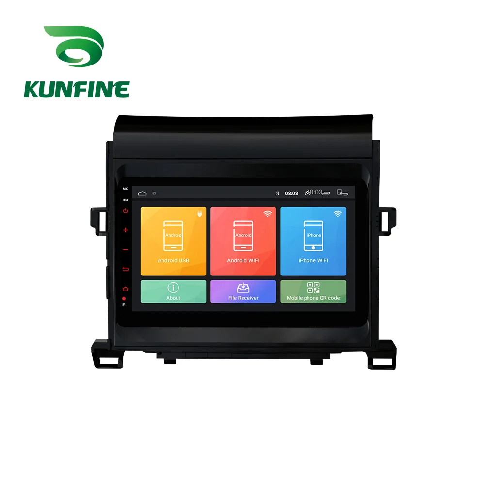 Octa Core Android 10.0 Car DVD GPS Navigation Player Deckless Stereo For Toyota Alphard (20s) 2008-2014 Radio Headunit | Автомобили и