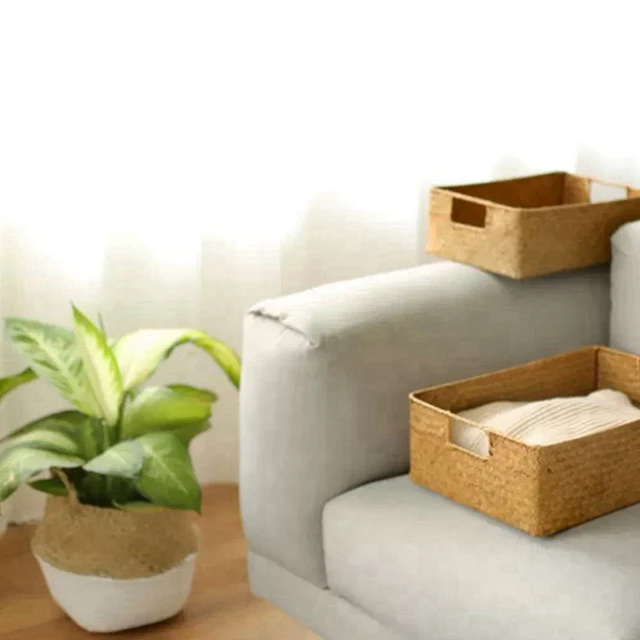 Zerolife Natural Woven Seagrass Basket 5