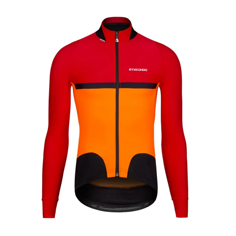 

ETXEONDO cycling jersey winter warm long sleeves bike clothing ropa ciclismo roadbike fleece racing bicycle apparel mountain kit