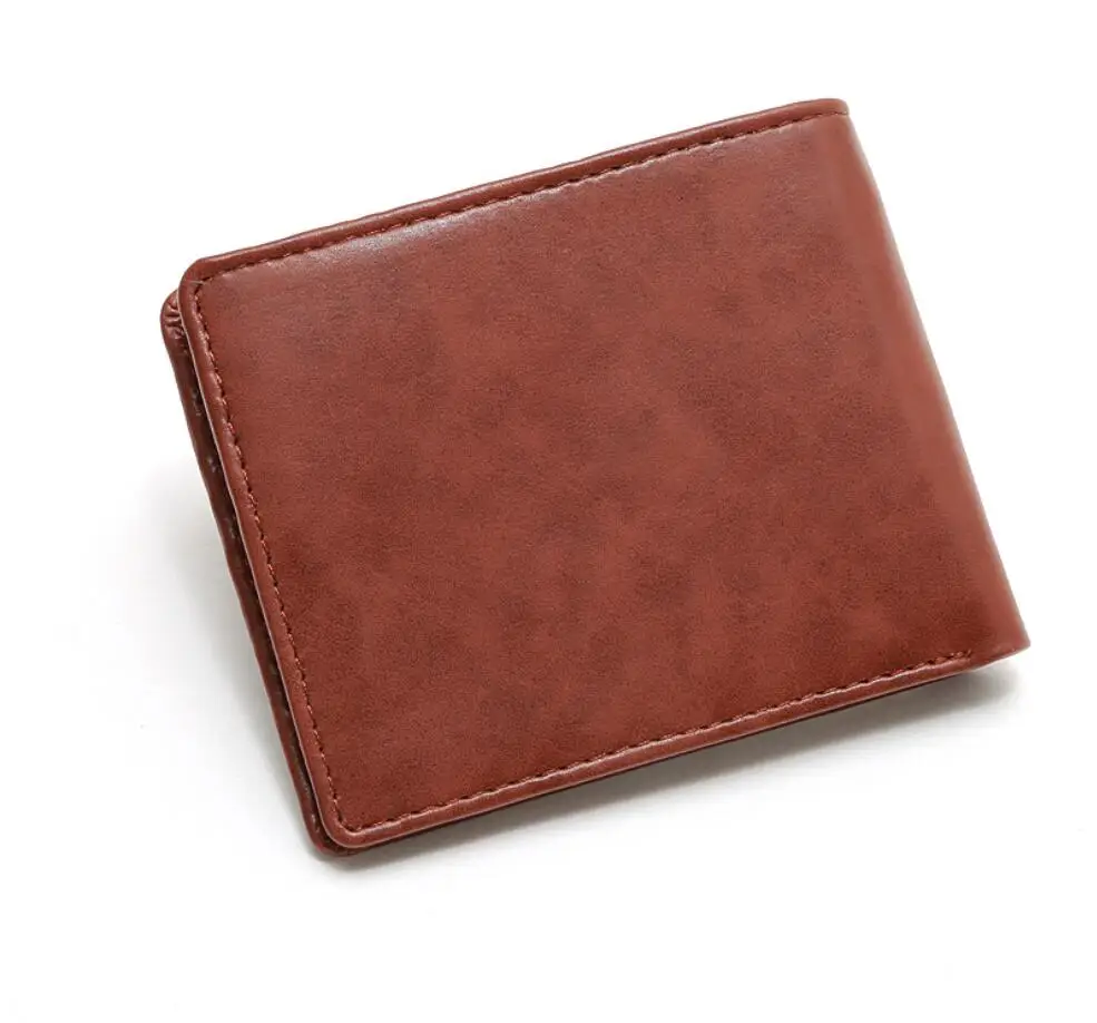 

Fashion 2019 BB9 Men Wallets Mens Wallet with Coin Bag Zipper Small Money Purses New Design Slim Purse Money Clip Wallet