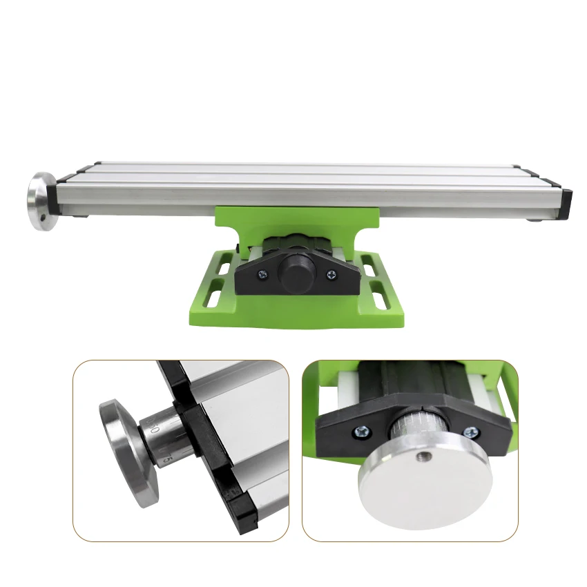 

Drill Milling Machine Cross Assisted Positioning Tool X Y-axis Adjustment Coordinate Table Vise Bench Table Vise Bench
