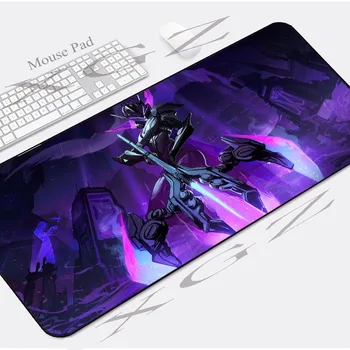 

XGZ Large Mouse Pad Black Locking Edge Swordsman Sexy Girl Anime Custom Computer Keyboard Table Mat Anti-skid Xxl