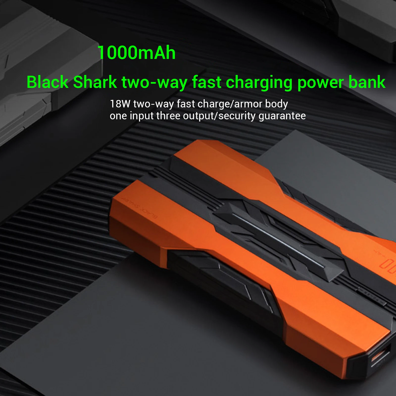 Black Shark 3 3 Pro Power Bank 10000mAh 18W Quick Charge for Xiaomi,Samsung,Huawei,iPHone PowerBank Mobile Phone Accessories portable charger for android