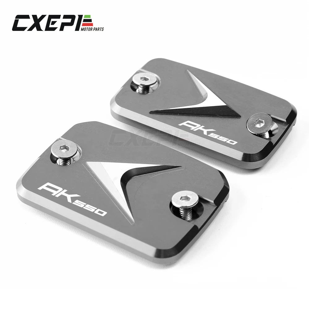 Новые аксессуары для мотоциклов подходит для KYMCO AK550 AK 550 CNC алюминиевая Тормозная жидкость Крышка Резервуара