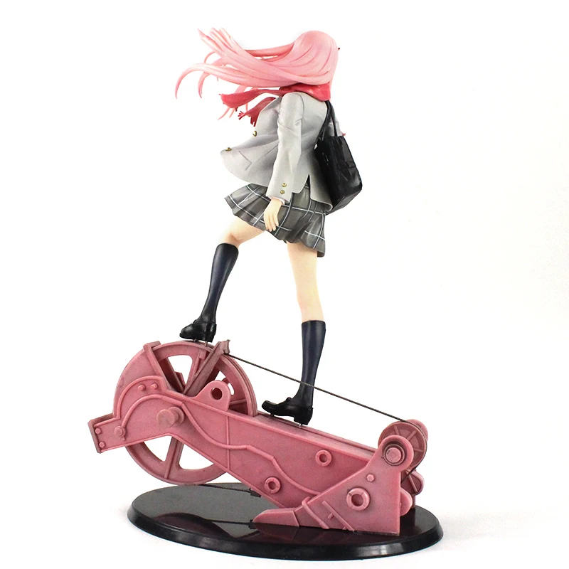 28 см аниме фигурка Дарлинг в FRANXX Zero Two 02 униформа девушки Фигурки ПВХ