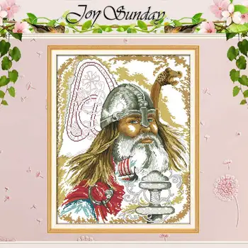 

An Ancient Hero Pattern Counted Cross Stitch 11CT 14CT Cross Stitch DIY Cross Stitch Kits Embroidery for Home Decor Needlework