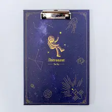 Креативная мечта звездное небо папка для файлов буфер обмена А4 доска для записей школьные принадлежности N0HC