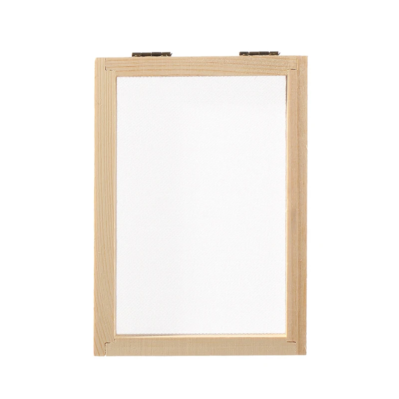 Multi Size Paper Making Mould Frame DIY Papermaking Paper Making Screen Learning Wood Handcraft Gift Wooden Mesh Mold 