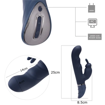 Waterproof Vibrator G Spot Vibrator for Women,Rechargeable Vibrator for Effortless Insertion Female Sex Toy for Couples,Sex Shop 4