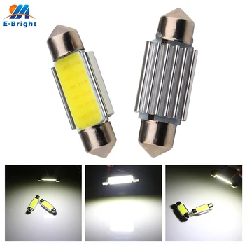 

Canbus DC12V COB 36mm 39mm 41mm 2pcs C5W COB 12 SMD Led Festoon Reading Marker Car Door Trunk Led lamps No Alarm Sound NO ERROR