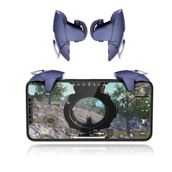 

Hot 2Pcs PUBG Moible Controller Gamepad Free Fire L1 R1 Trigger for iPhone Android Phone PUGB Mobile keypads Grip L1R1 Joystick