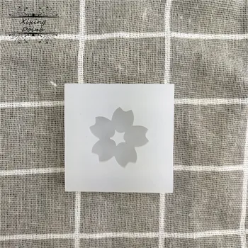 

Xixing 1 PC Sakura Cherry blossoms Silicone Mold For UV Resin Epoxy Resin Jewelry Making Necklace Pendant DIY