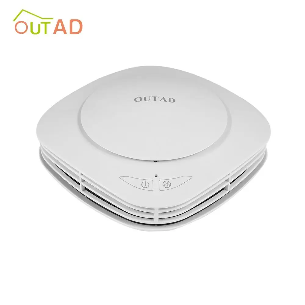 OUTAD освежитель воздуха очиститель автомобиля очиститель воздуха с генератором отрицательных ионов активированный уголь Интегрированный фильтр Арома коробка для хранения