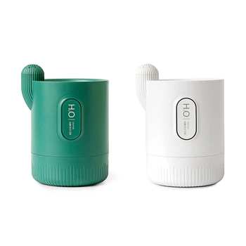 

Wireless Cactus Air Humidifier Aroma Essential Oil Diffuser for Home Office USB Fogger Mist Maker with LED Night Lamp