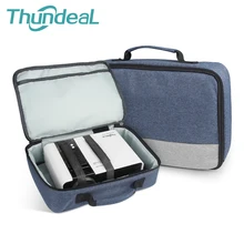 ThundeaL сумка для проектора сумка для переноски для Epson ENE Benq Мини проектор портативный чехол для путешествий TD90 TD60 сумка аксессуары ThundeaL сумка для проектора сумка для переноски для Epson ENE Benq Мини проектор портативный чехол для путешествий TD90 TD60 сумка аксессуары