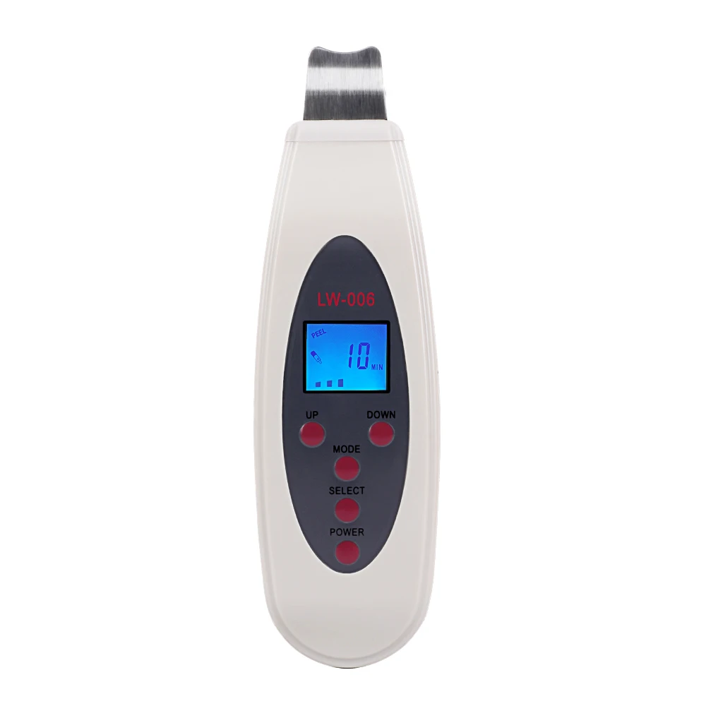  Personal Use Ultrasonic Face Care Skin Peeling Scrubber for Dead Skin Remove