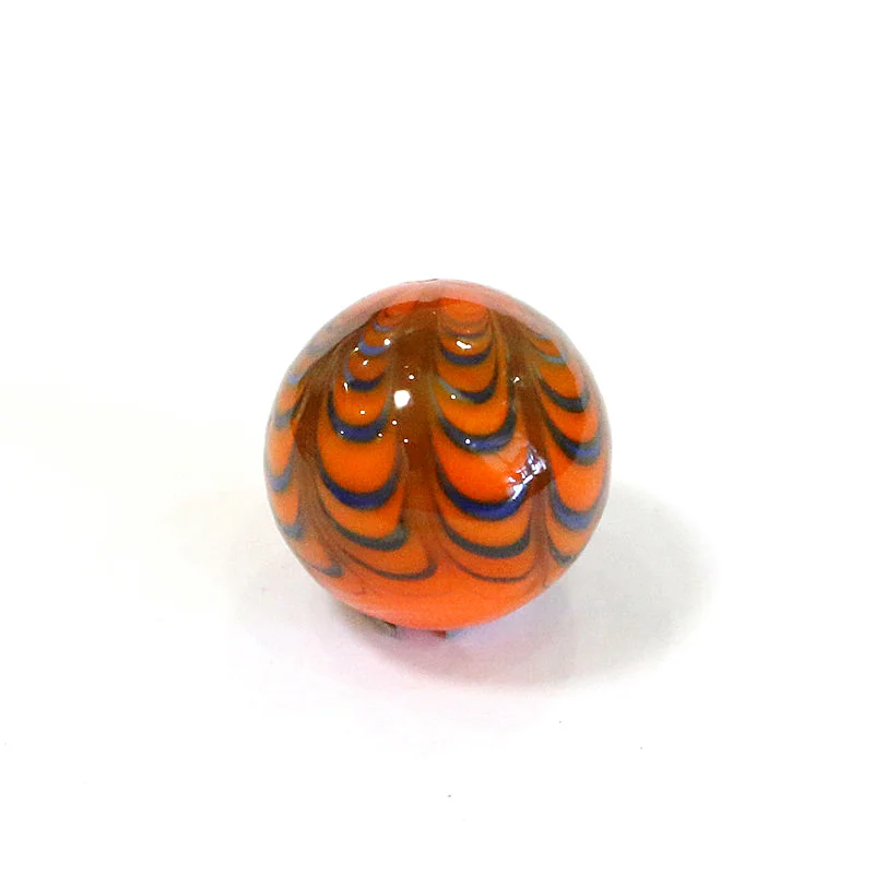 Handmade 25mm Colorful Murano Glass Marbles for Home Decor and Kids' Play