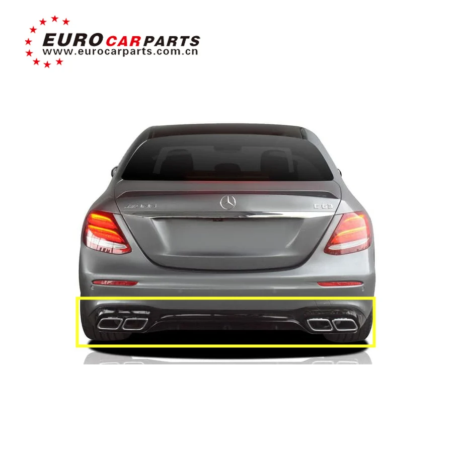 Высококачественный диффузор E class w213 E63 из полипропилена подходит для E200L E300L до E63S