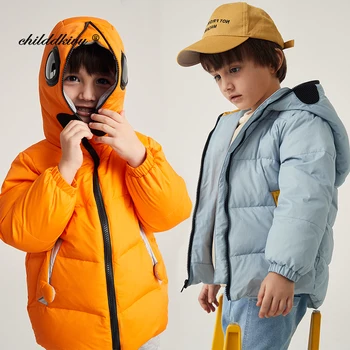 

Boys winter Coat Children's down jacket Baby boys snowsuit clothes kids cartoon coat for boys hooded Child outerwear 2-8 Years