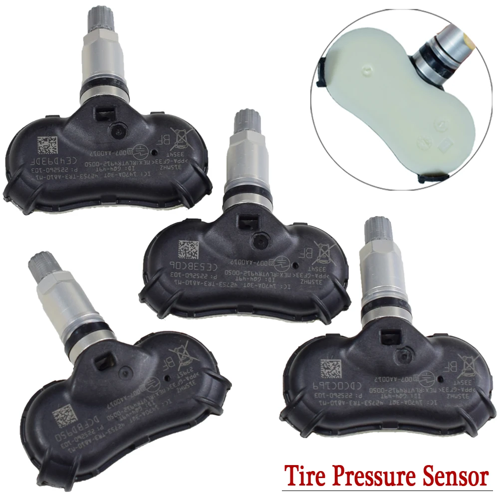 4 шт. система контроля давления в шинах(TPMS) датчик 42753-TR3-A810-M1 42753TR3A810M1 315 МГц для Acura Honda Датчик давления в шинах