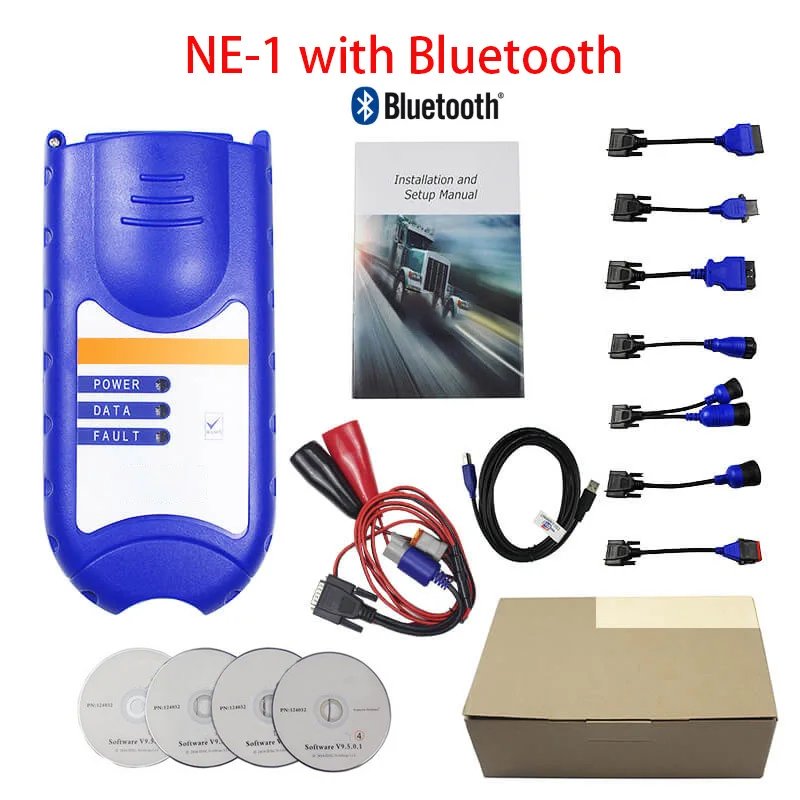 USB Bluetooth дизельный грузовик диагностический инструмент 125032 связывающий NEXIQED V9.6.0.2