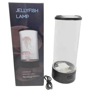 

Medium jellyfish lamp LED color changing home decoration night light Jellyfish Aquarium Style Led Lamp
