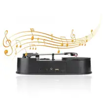 33/45 об/мин портативный мини-Проигрыватель виниловых дисков в MP3 портативный аудио конвертер Встроенный динамик