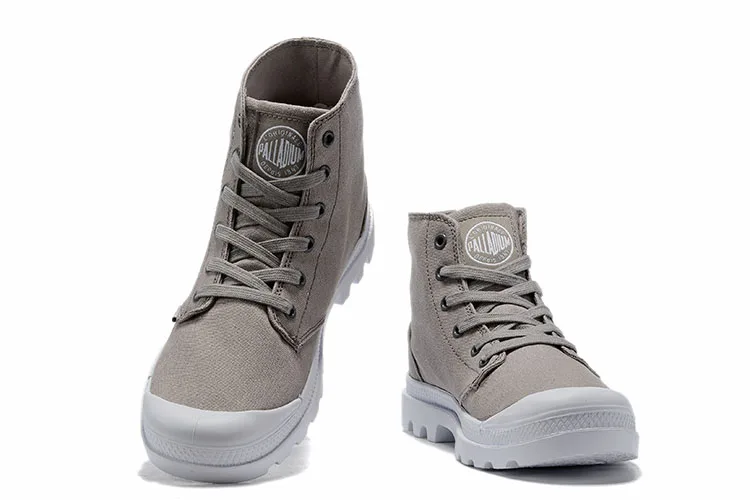 PALLADIUM/мужские ботильоны из спилка; армейские модные ботинки; нескользящая резиновая подошва в ковбойском стиле; Повседневная Удобная высокая обувь флэтс; Размеры 35-45