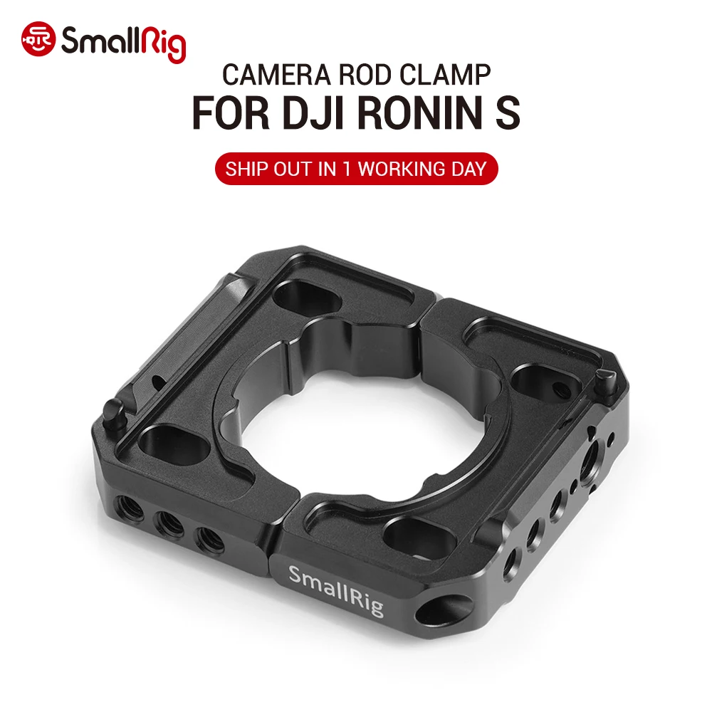Монтажный зажим SmallRig для DJI Ronin S Gimbal с 1/4 3/8 резьбовыми отверстиями микрофона