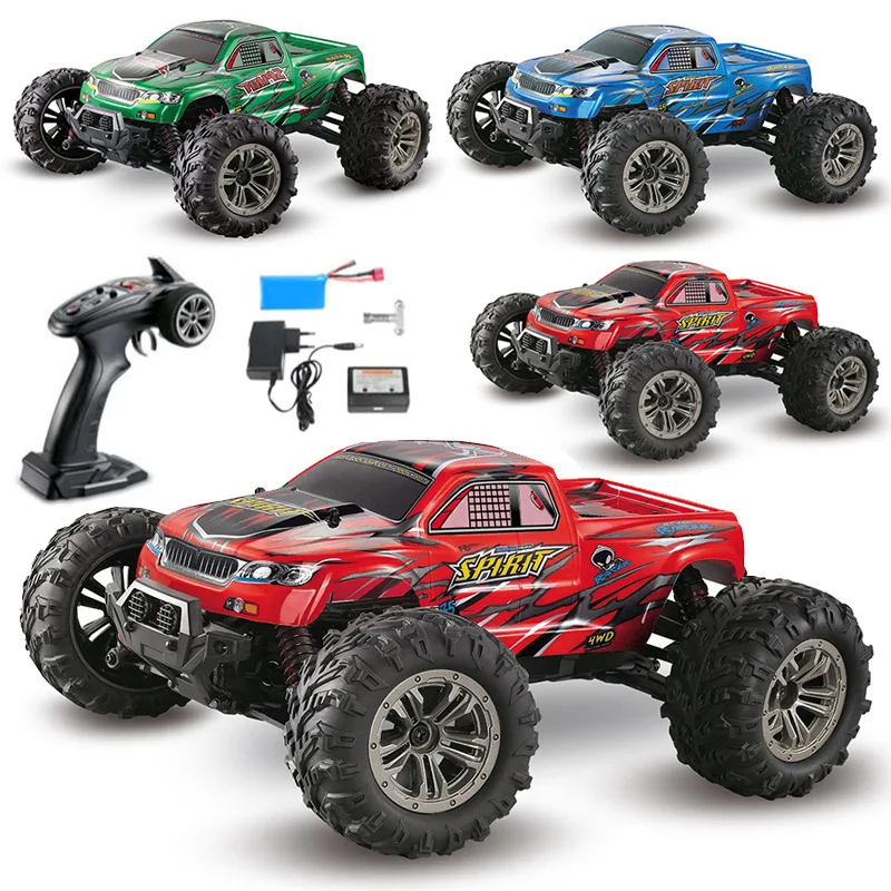 

Delight Hong 9130 Remote Control Buggy Fully Ratio 1: 16 Big Foot Four-Wheel Drive High-Speed Model Car Export Toy