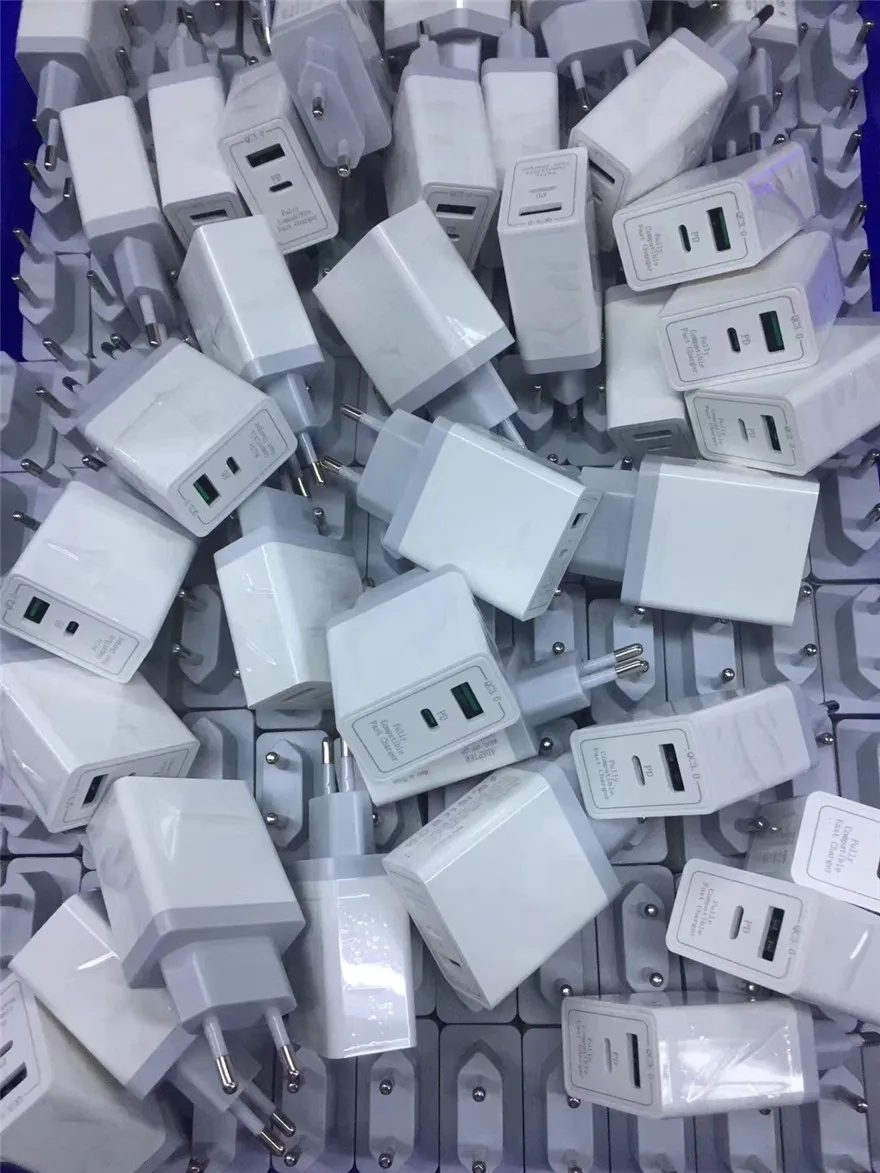 300 шт. QC3.0 PD type-C type C USB быстрое зарядное устройство адаптер для путешествий 36 Вт Smart QC 3,0 USB Быстрая зарядка для iPhone samsung Galaxy