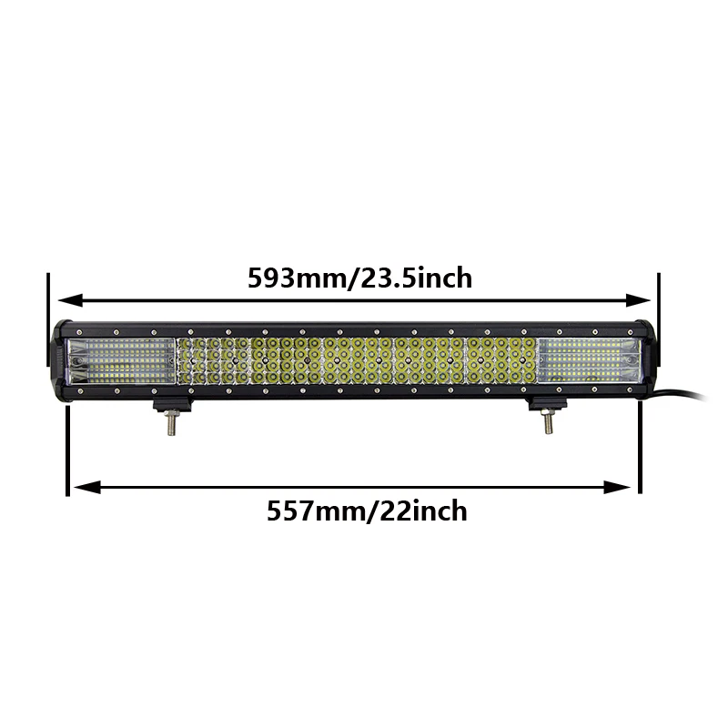 Auxtings 23inch 570w 23'' quad rows movable