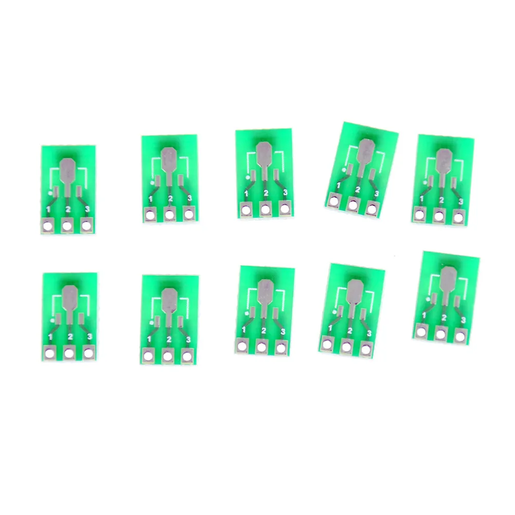 

10pcs Double-Side SMD SOT223 to DIP SIP3 Adapter PCB Board DIY Converter