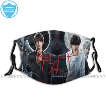 

Death Note Mouth Face Mask Death Note Drama 2015 Facial Mask Fashion Funny with 2 Filters for Adult