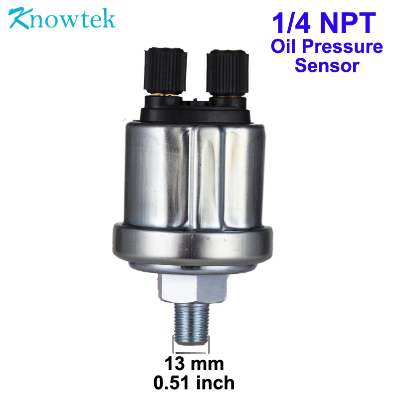 NPTF Oil Pressure Sensor Thread Oil Pressure Sensor Sender Unit 010