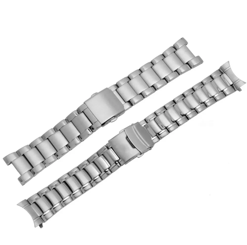 Твердые часы из нержавеющей стали ремешок адаптация Casio EF-502 EFE-503 тонкая стальная цепь для мужчин и женщин